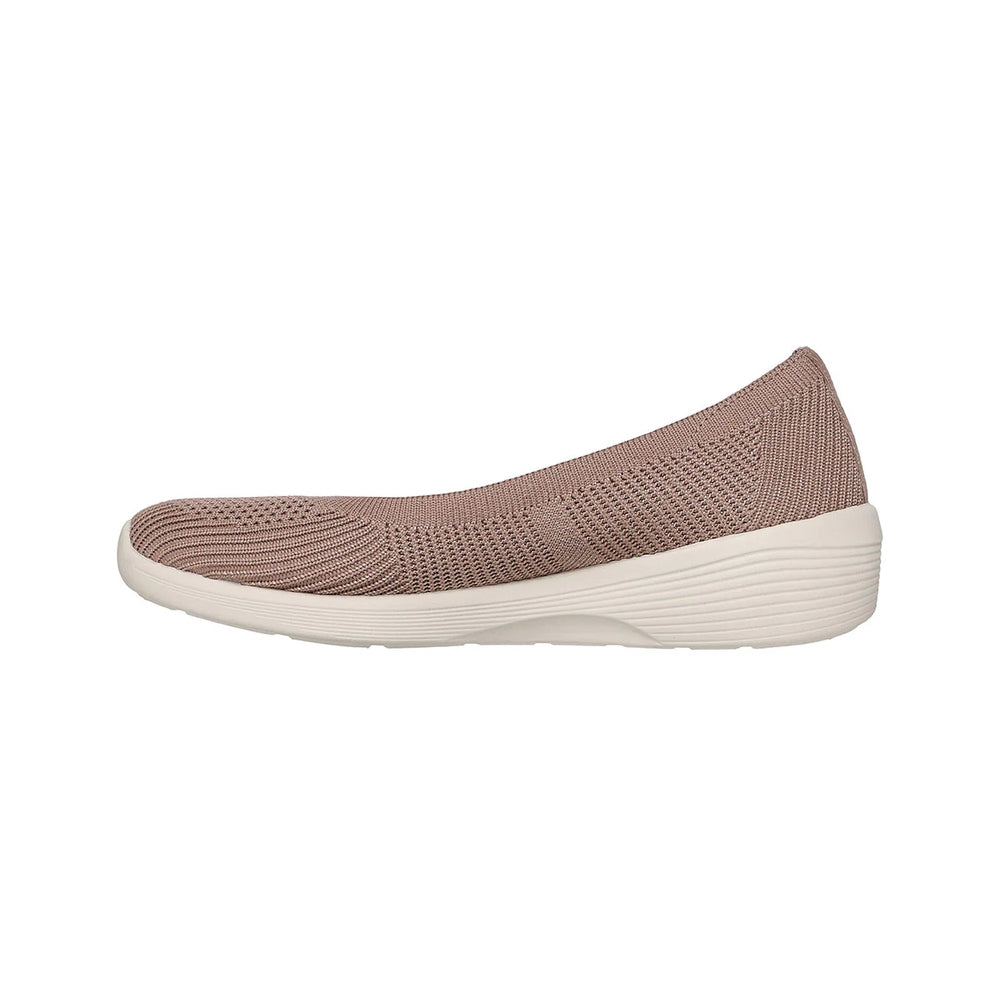 Skechers Women's Arya Fancyyou Mocca Flats 158987-MOC