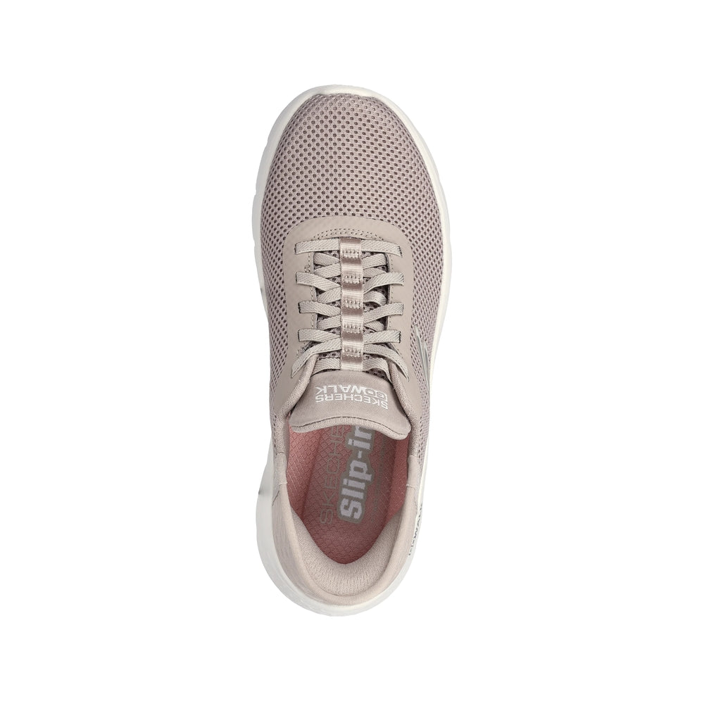 Skechers Women's Athletic Shoes Go Walk Flex Grand Entry Taupe 124836-TPE