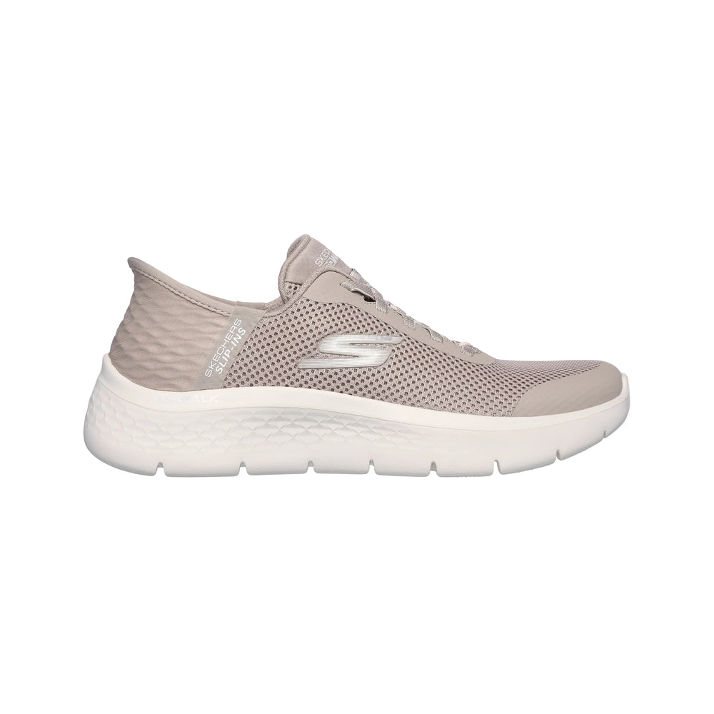 Skechers Women's Athletic Shoes Go Walk Flex Grand Entry Taupe 124836-TPE