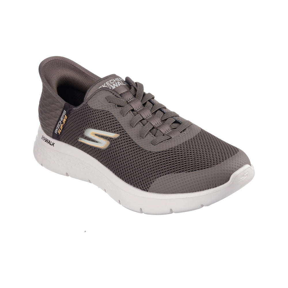Skechers Men's Gowalk Flex Handsup Brown Sport Shoes 216324-BRN