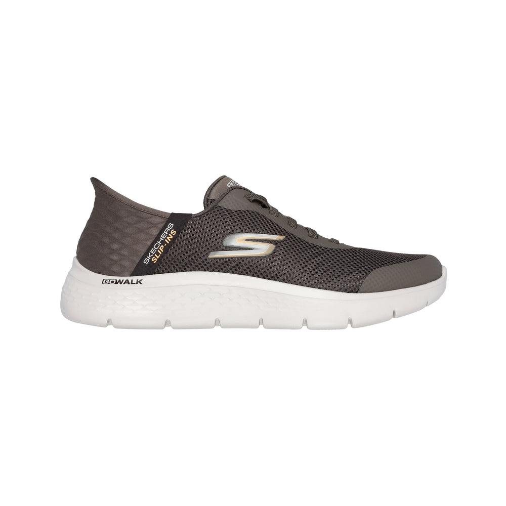 Skechers Men's Gowalk Flex Handsup Brown Sport Shoes 216324-BRN