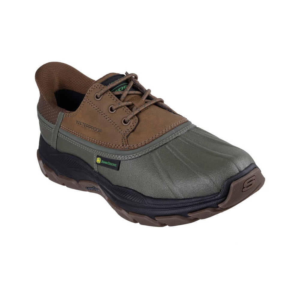 Skechers Men's Sports Shoes Ted Tanzier Olive Brown 256002-OLBR