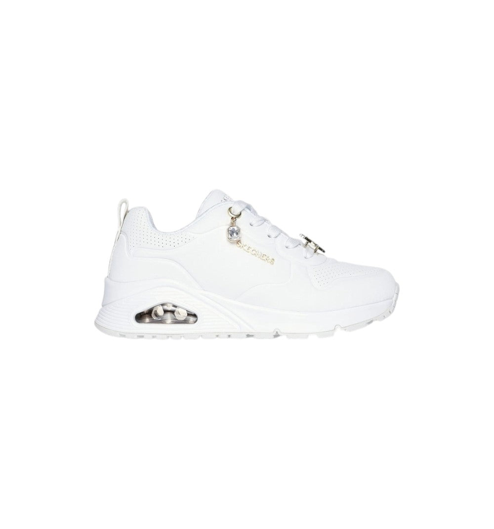 Skechers Kids Uno Gen1 Trendy Jewels White Gold 310562L-WGD Sport Shoes