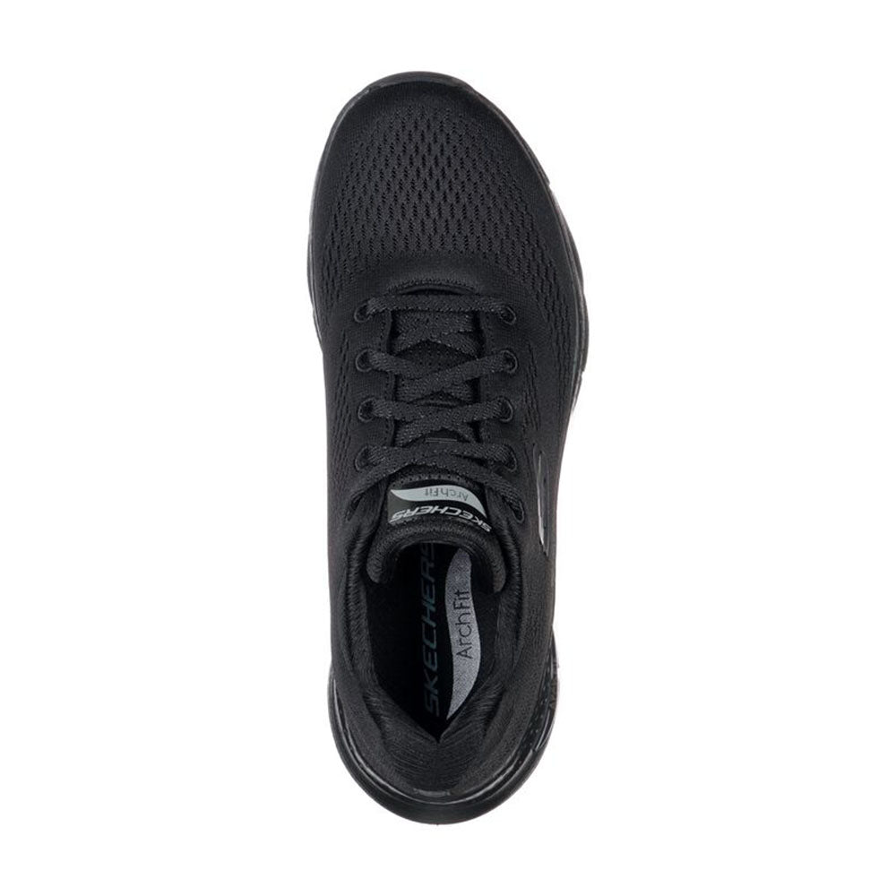  - ["Donna","Scarpe","Scarpe sportive","Skechers","Ultima Taglia"] - Skechers Arch Fit Big Appeal Black - Lupis SRL