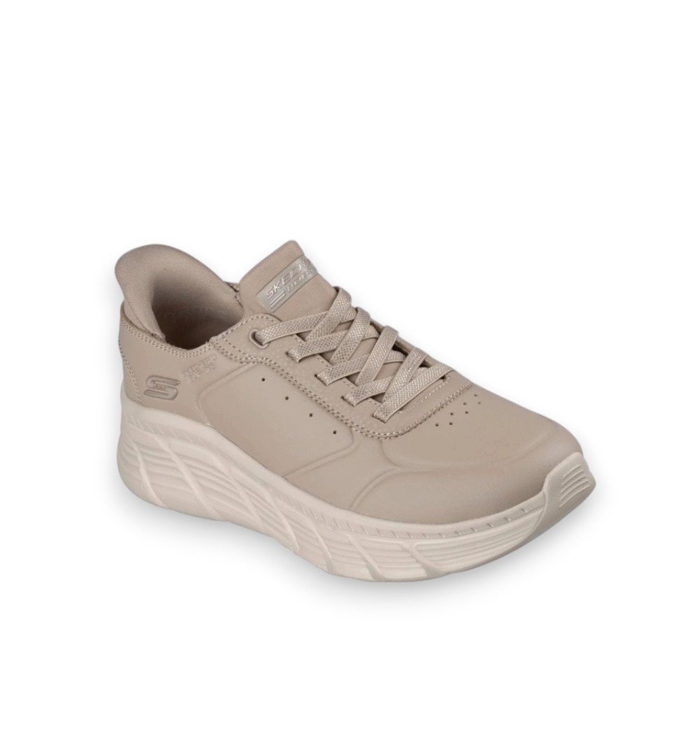 Skechers Bobs Flex Hi Workday Taupe