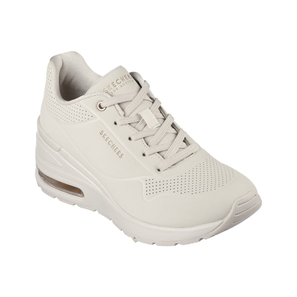 '- ["Donna","Nuovo","PE25","Scarpe","Scarpe sportive","Skechers"] - Skechers Million Air Elevat Off White - Lupis SRL