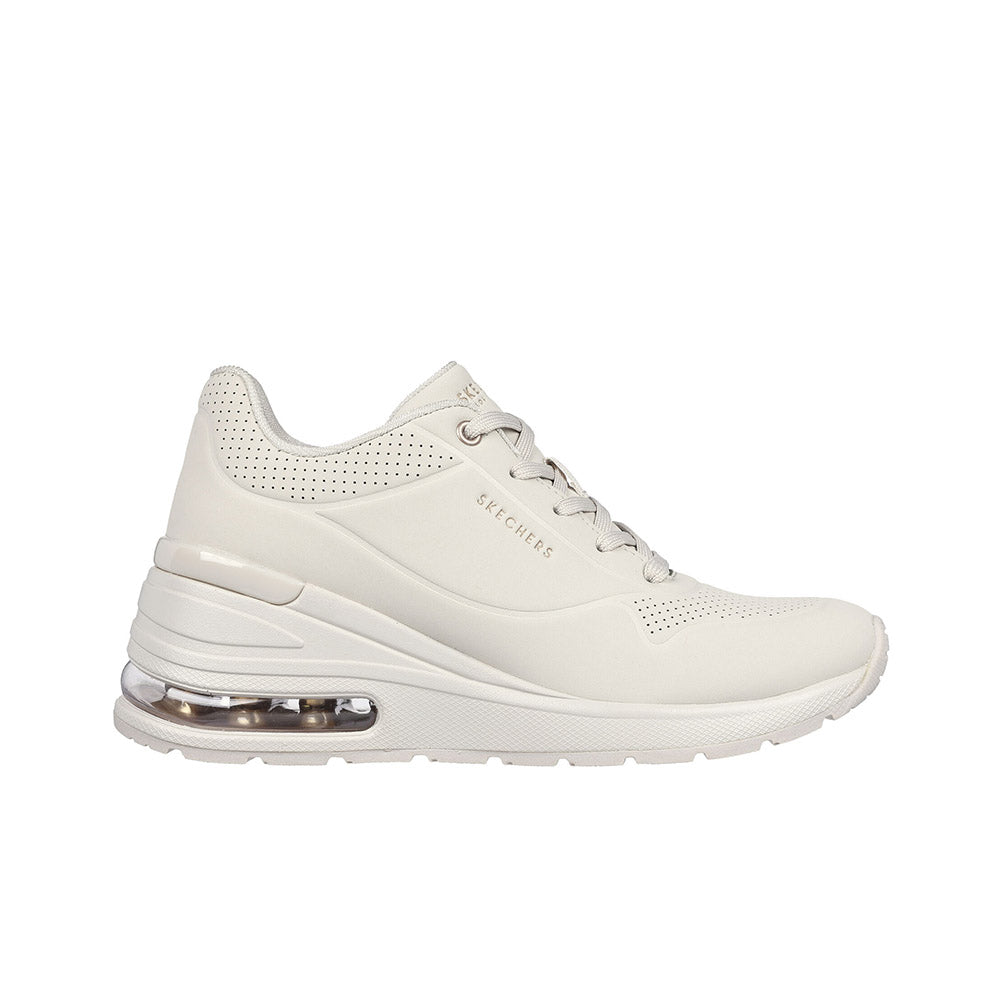 '- ["Donna","Nuovo","PE25","Scarpe","Scarpe sportive","Skechers"] - Skechers Million Air Elevat Off White - Lupis SRL
