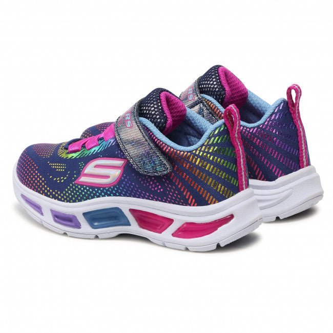 Skechers - Coming Back, Kids, Out of stock, Scarpe sportive, Skechers, Toddler, Ultima taglia - Skechers T Light's Litebeams Gleam N' Dream Navy Multi - Lupis SRL