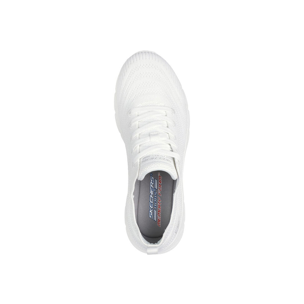 - ["Donna","PE25","Scarpe","Scarpe sportive","Skechers"] - Skechers Bobs Bflex Lo Graceful Stride White 117591-WHT - Lupis SRL