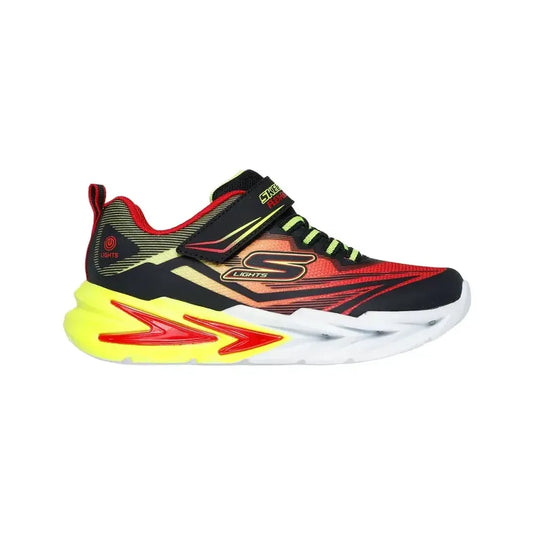  - ["Kids","PE25","Scarpe","Scarpe sportive","Skechers"] - Skechers Flex Glow Ultra Black Red 400139L-BKRD - Lupis SRL
