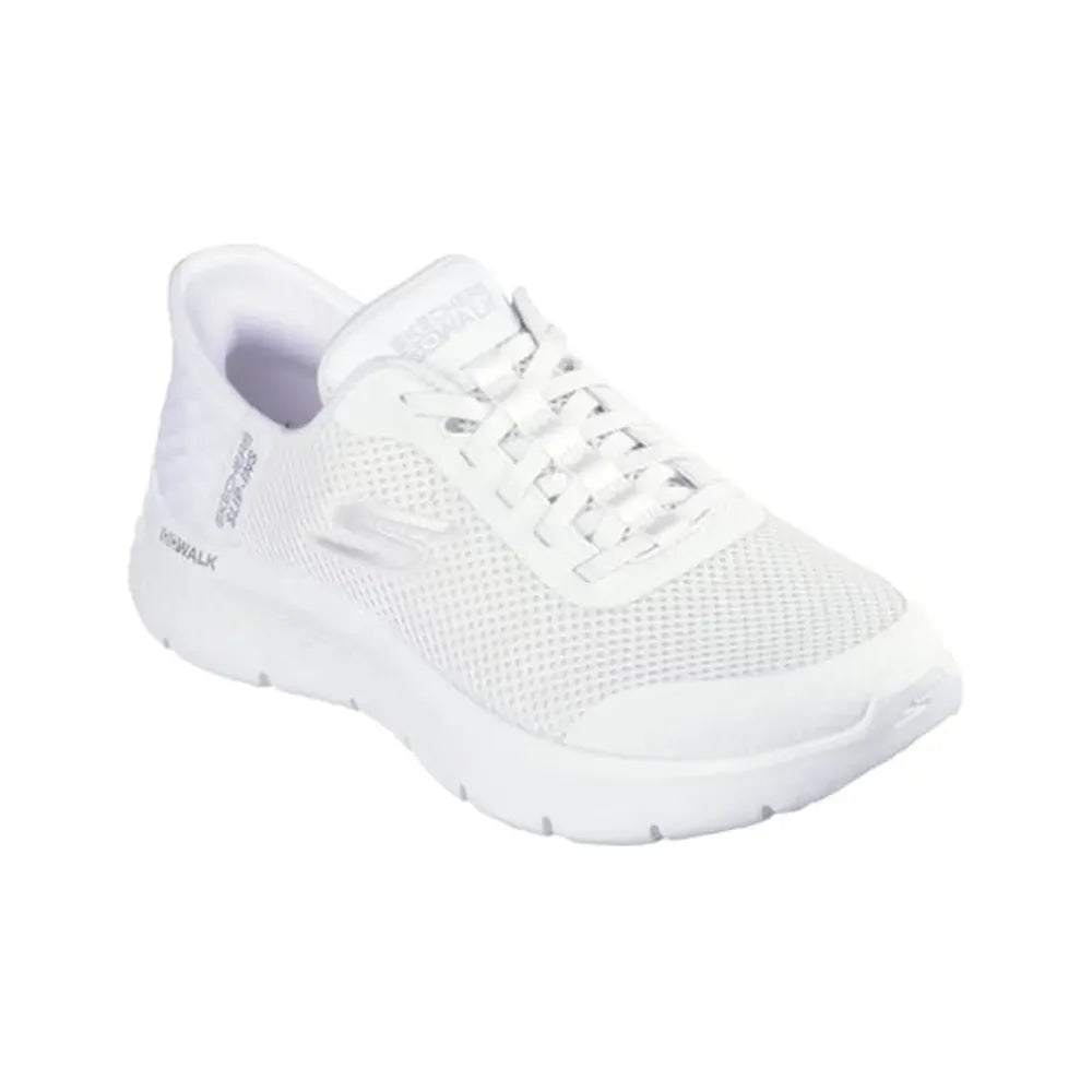  - Donna, PE25, Scarpe, Scarpe sportive, Skechers - Skechers Go Walk Flex Grand Entry White 124836-WHT - Lupis SRL