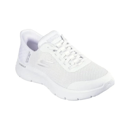  - Donna, PE25, Scarpe, Scarpe sportive, Skechers - Skechers Go Walk Flex Grand Entry White 124836-WHT - Lupis SRL