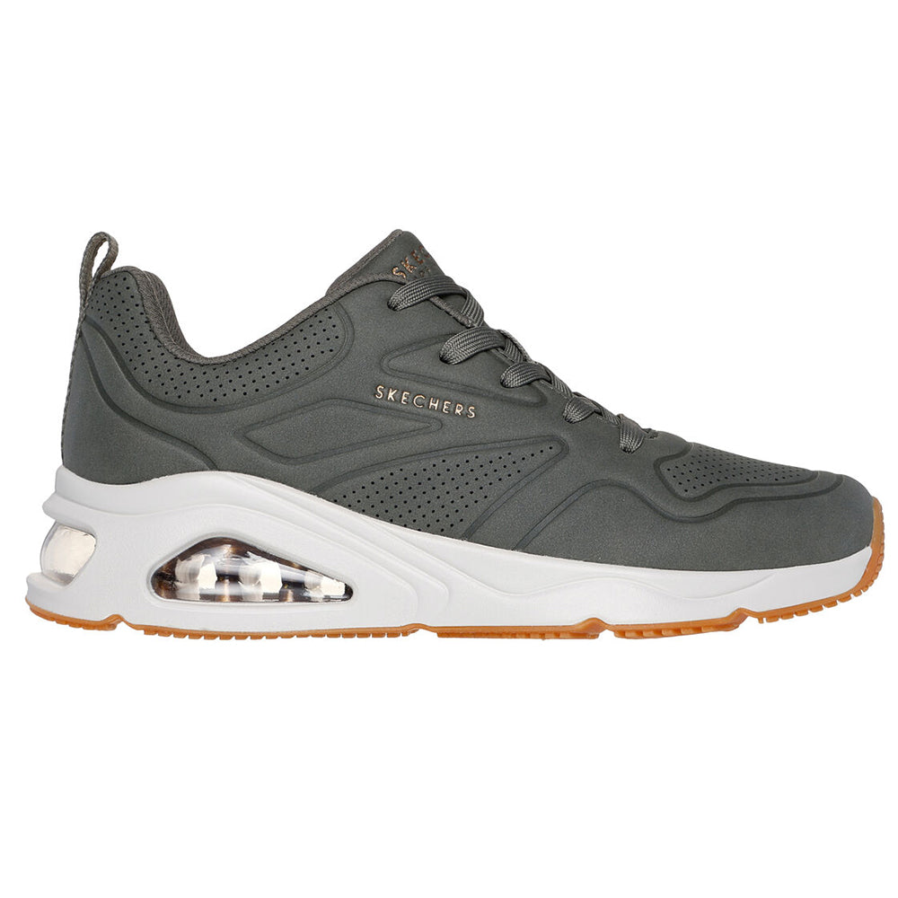 '- ["Donna","Nuovo","Scarpe","Scarpe sportive","Skechers"] - Skechers Tres-Air Uno Ah Olive - Lupis SRL