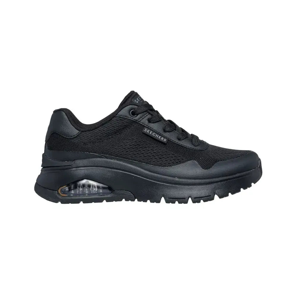 '- ["Donna","PE25","Scarpe","Scarpe sportive","Skechers"] - Skechers Uno Flex Spring On Air Black 177794-BBK - Lupis SRL