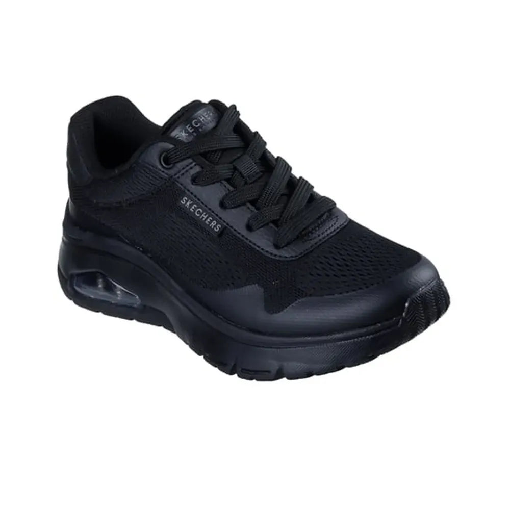 '- ["Donna","PE25","Scarpe","Scarpe sportive","Skechers"] - Skechers Uno Flex Spring On Air Black 177794-BBK - Lupis SRL