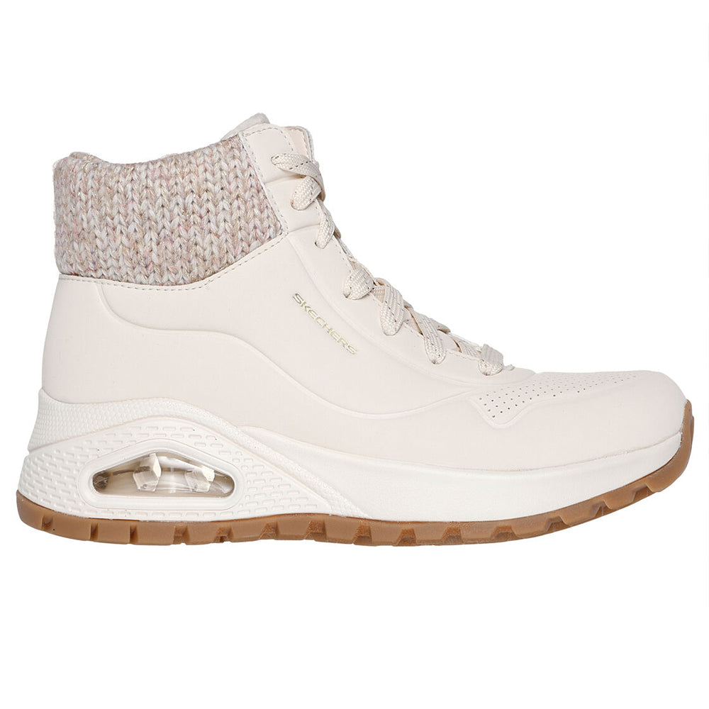  - ["Donna","Nuovo","Scarpe","Skechers","Stivaletti","Ultima Taglia"] - Skechers Uno Rugged Darling Natural - Lupis SRL