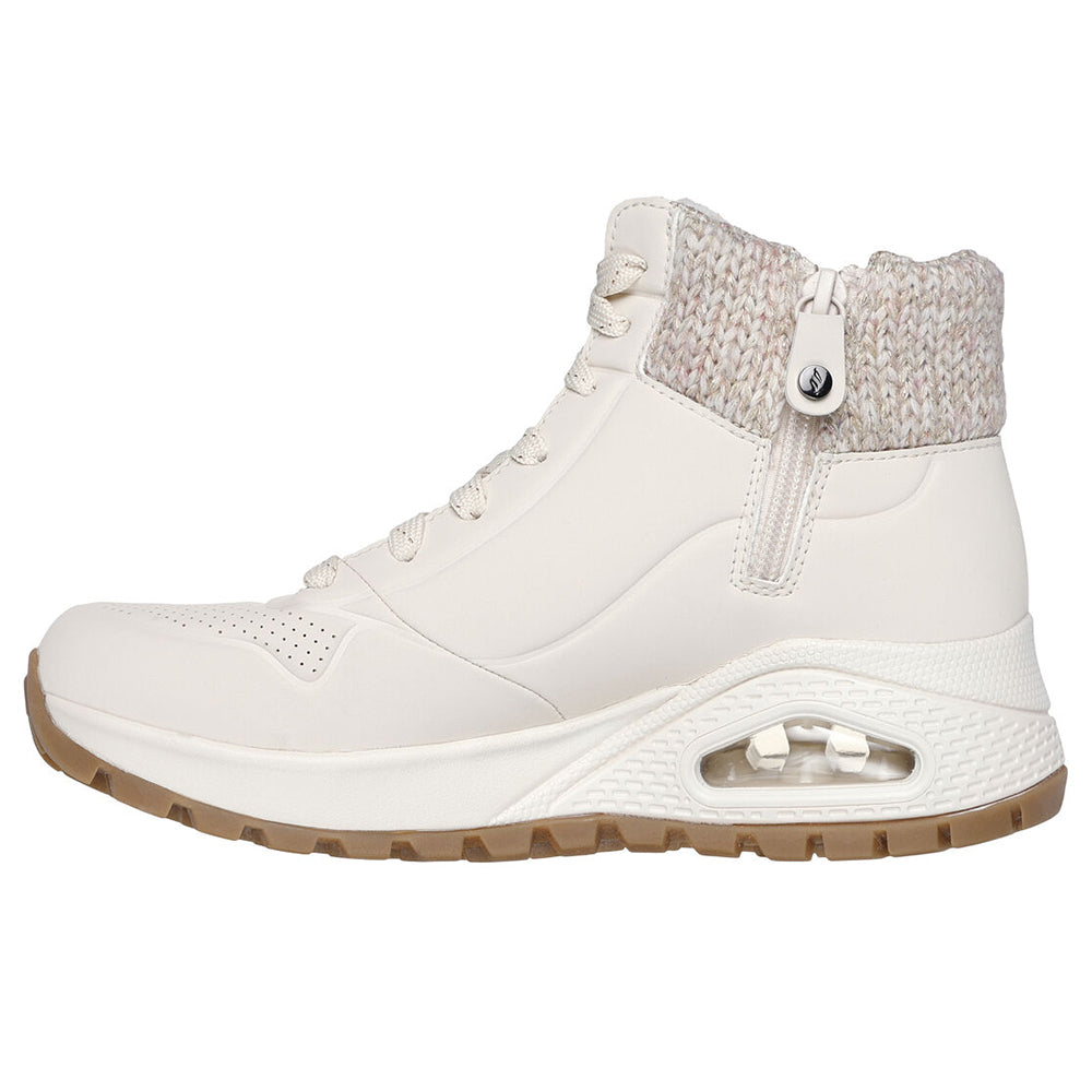  - ["Donna","Nuovo","Scarpe","Skechers","Stivaletti","Ultima Taglia"] - Skechers Uno Rugged Darling Natural - Lupis SRL