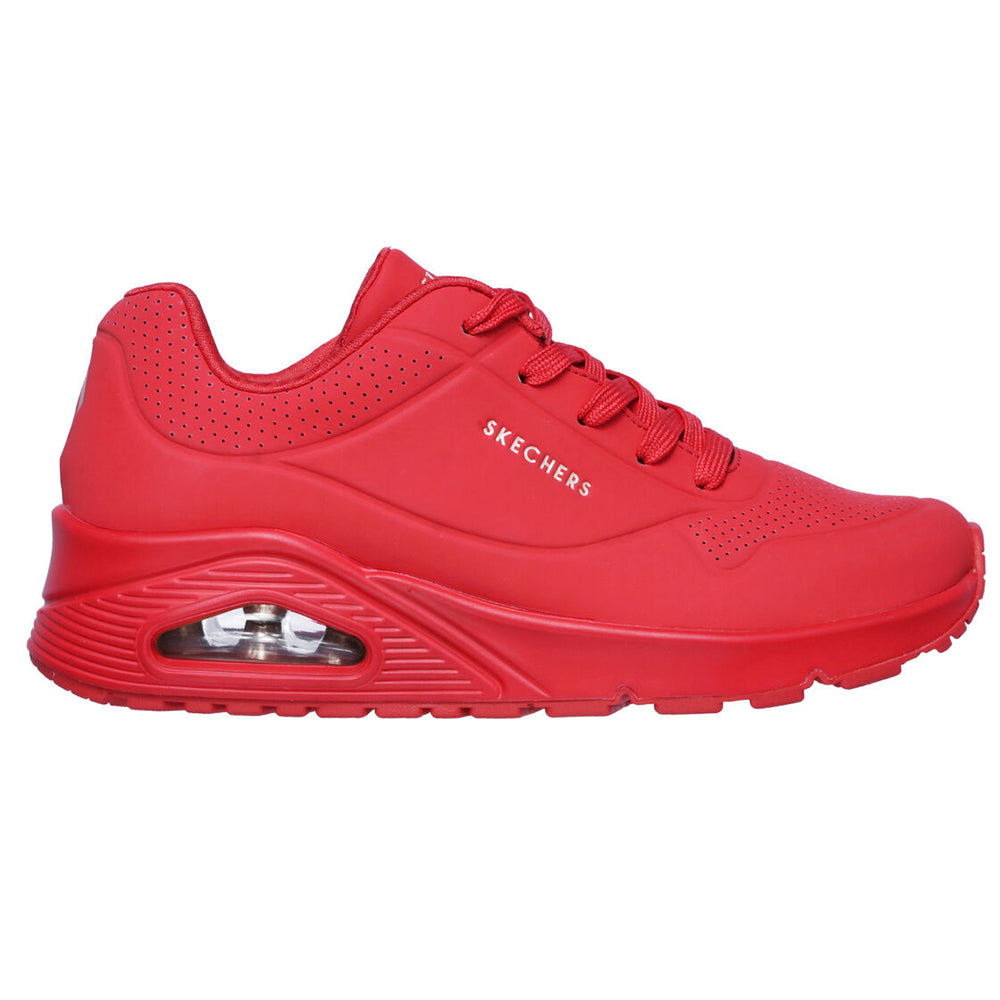 '- ["Donna","Nuovo","Scarpe","Scarpe sportive","Skechers"] - Skechers Uno Stand On Air Red - Lupis SRL
