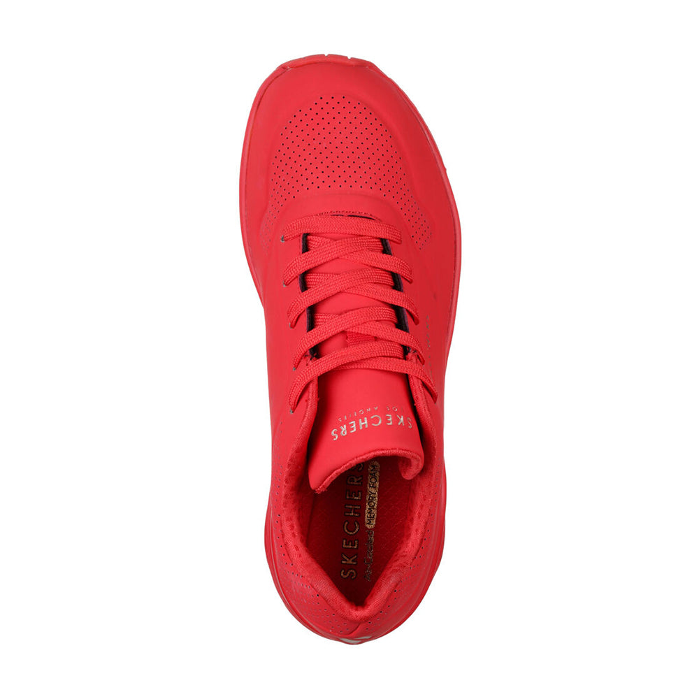'- ["Donna","Nuovo","Scarpe","Scarpe sportive","Skechers"] - Skechers Uno Stand On Air Red - Lupis SRL