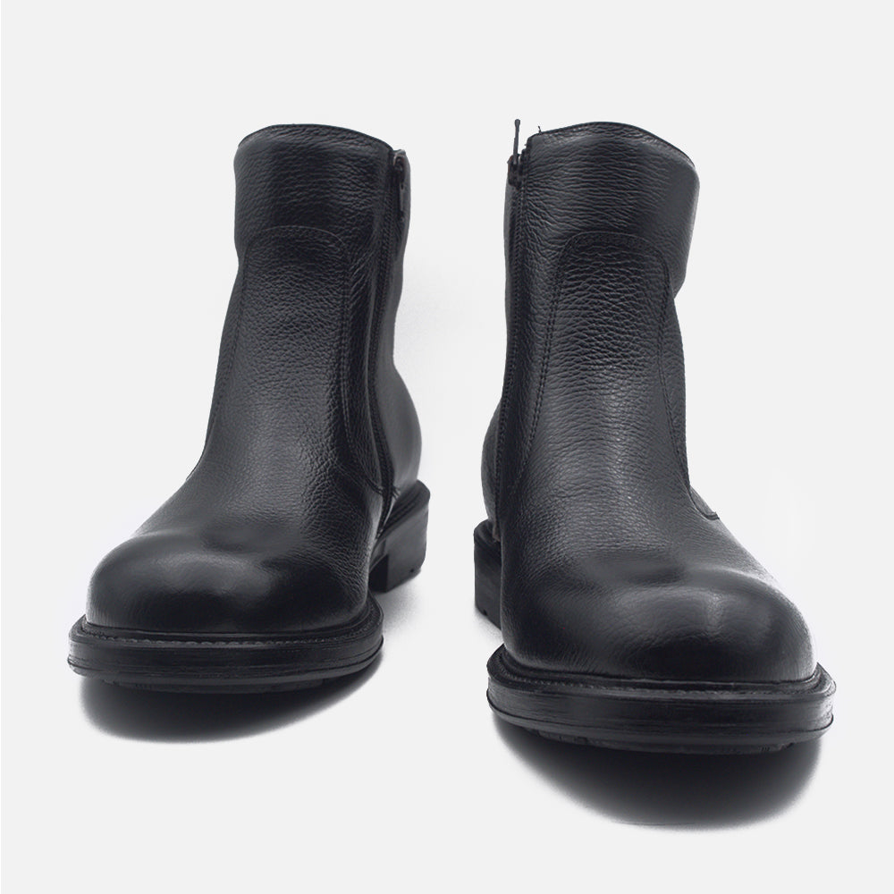 '- ["Artigianato","Eva Picci","Scarpe","Slight","Stivaletti","Uomo"] - Slight 1431 Stival Pelo Nero - Lupis SRL