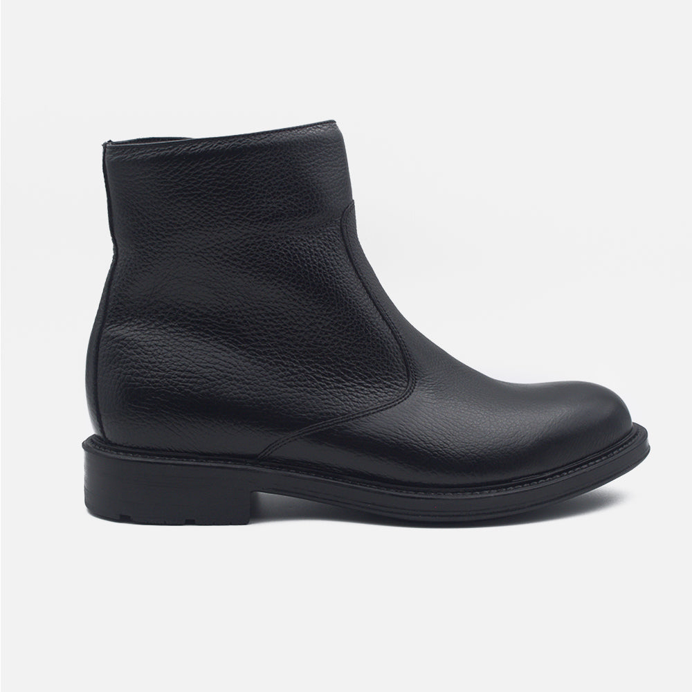 '- ["Artigianato","Eva Picci","Scarpe","Slight","Stivaletti","Uomo"] - Slight 1431 Stival Pelo Nero - Lupis SRL