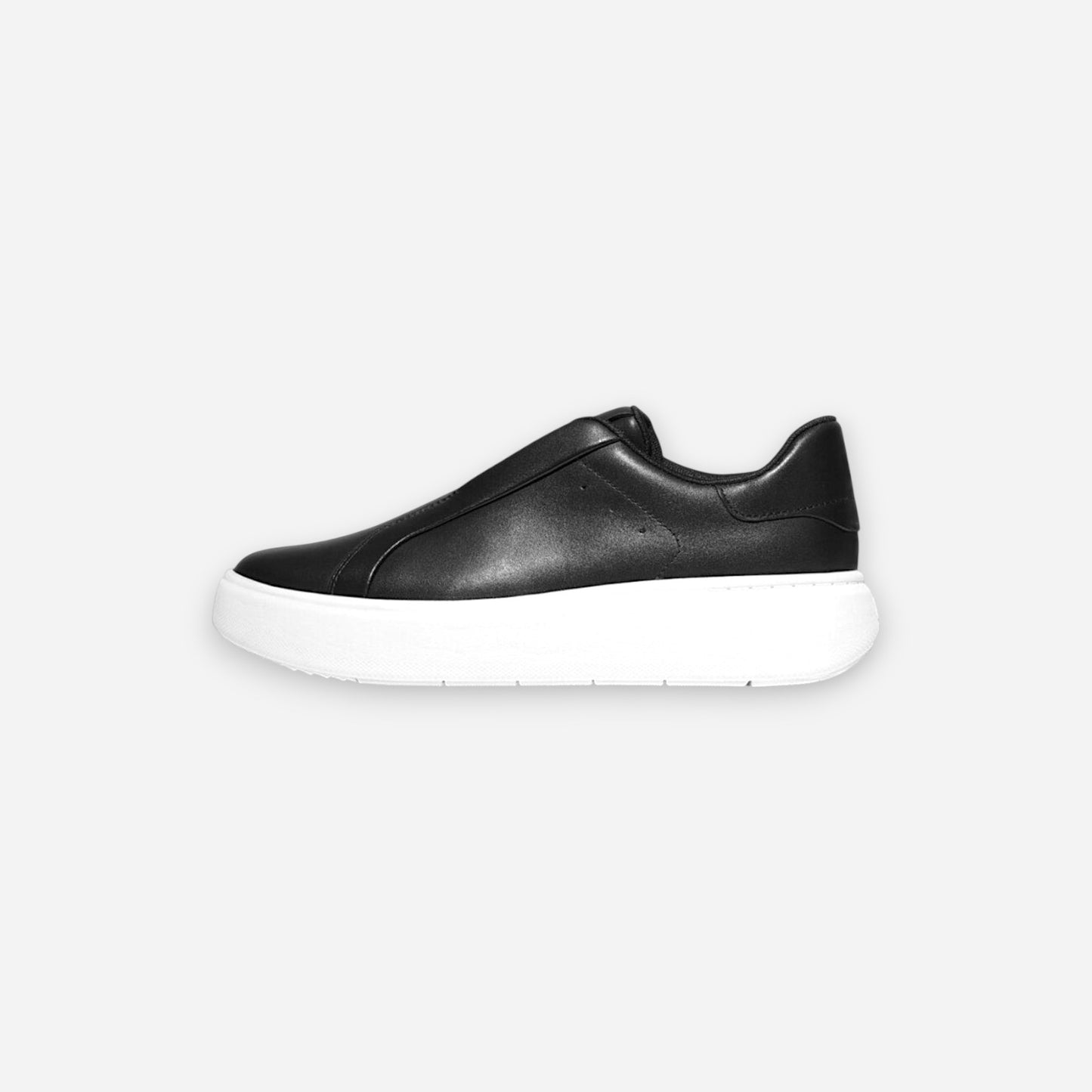 Slip On Donna FitFlop Rtg Laceless Sneakers Leather Black E4T-001 mi