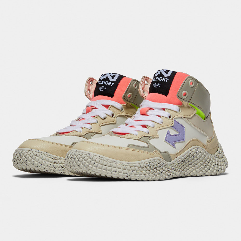  - ["Donna","Id.Eight","PE25","Scarpe","Scarpe sportive","Sneakers"] - Sneakers Id.Eight Hana Mid Just Beige - Lupis SRL