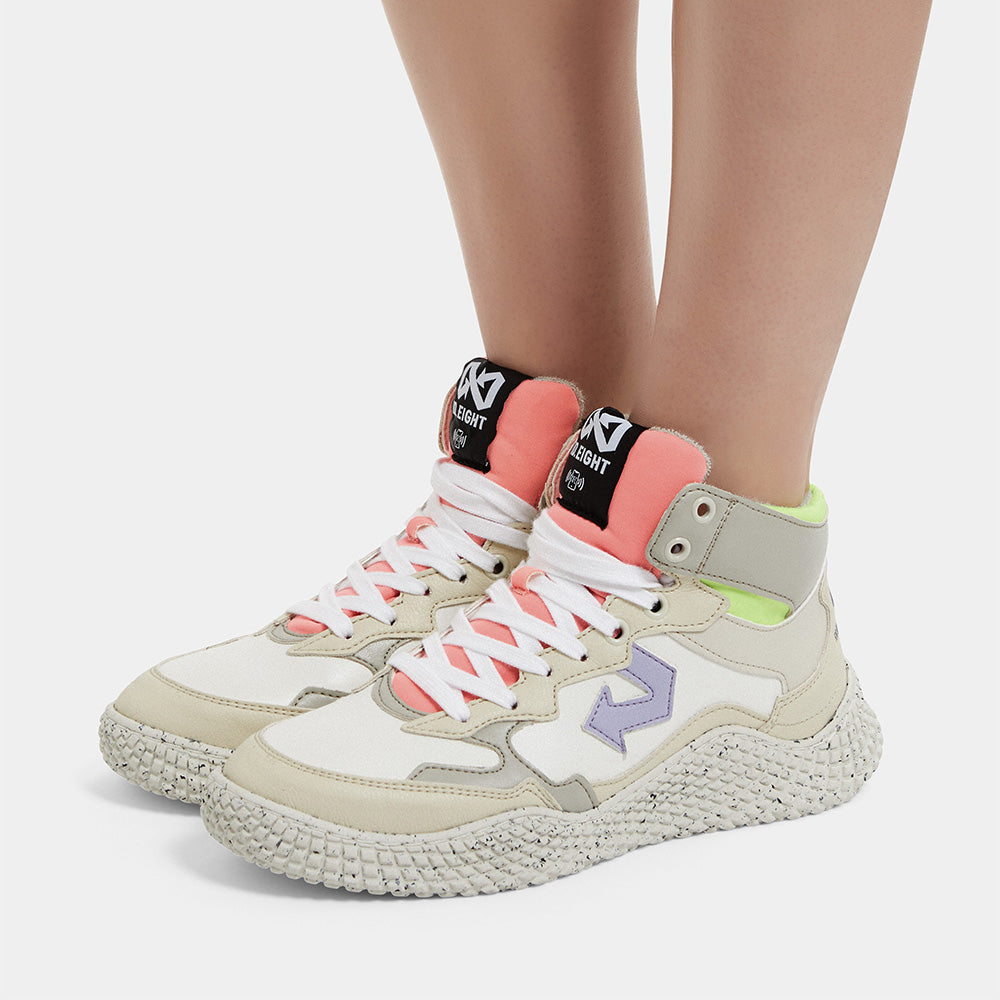  - ["Donna","Id.Eight","PE25","Scarpe","Scarpe sportive","Sneakers"] - Sneakers Id.Eight Hana Mid Just Beige - Lupis SRL