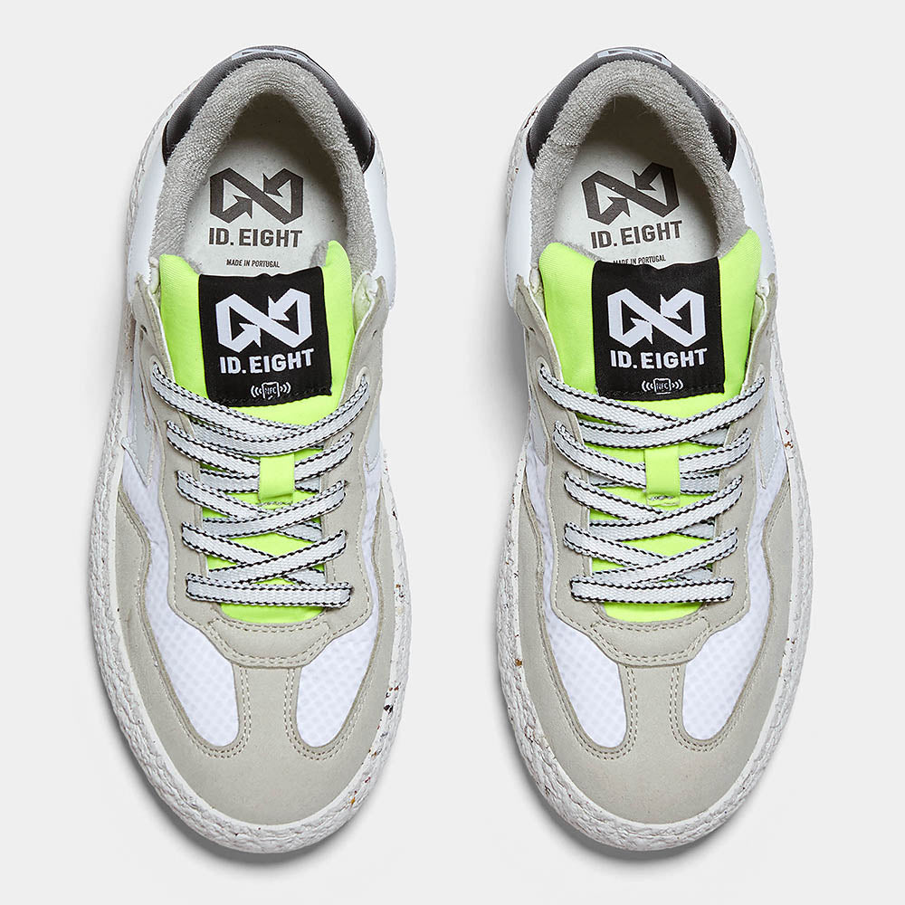  - ["Id.Eight","PE25","Scarpe","Scarpe sportive","Sneakers","Ultima Taglia","Uomo"] - Sneakers Id.Eight Uriduri White Crinkle - Lupis SRL