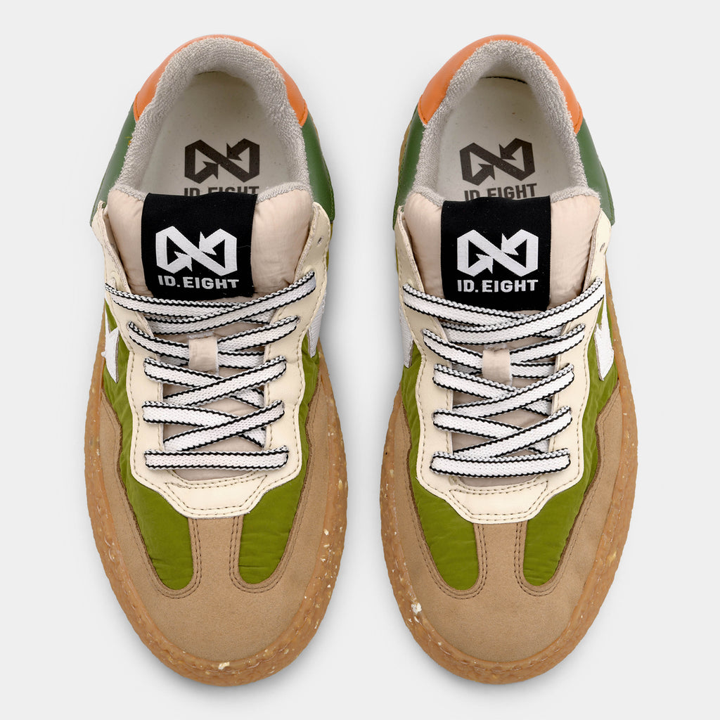 Unisex Id.Eight Uriduri Recycled Olive Green Sneakers URI-OLG