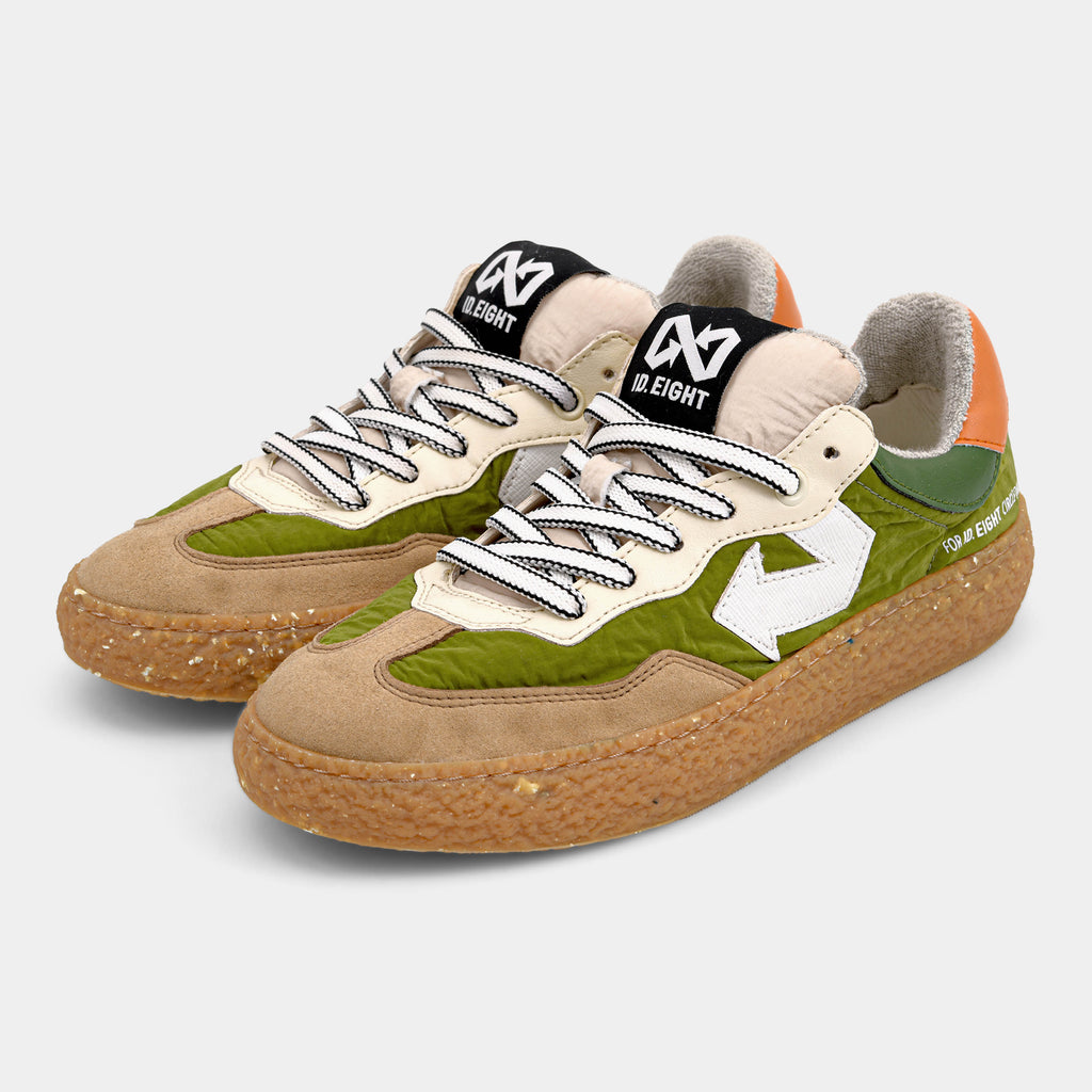 Unisex Id.Eight Uriduri Recycled Olive Green Sneakers URI-OLG