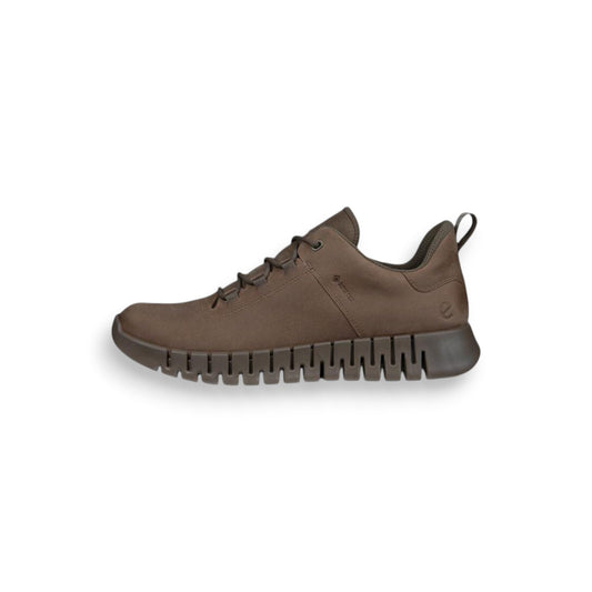 Sneakers Ecco Gruuv M Sneaker Lea Gtx Dark Clay 52522402559