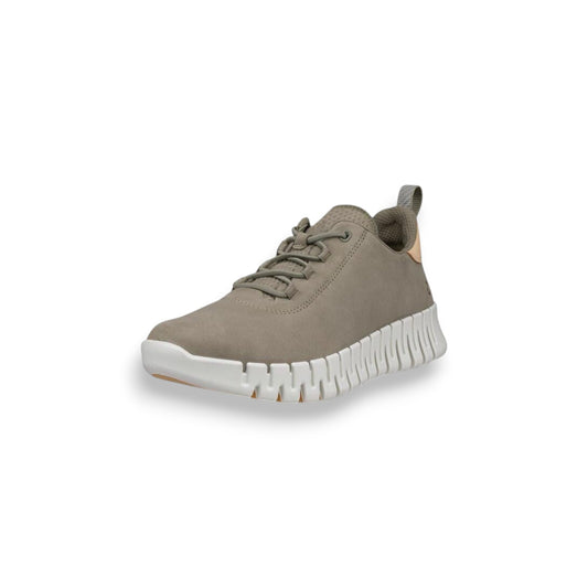 Sneakers Ecco Gruuv W Sneaker Lea Vetiver Powder 21820361337