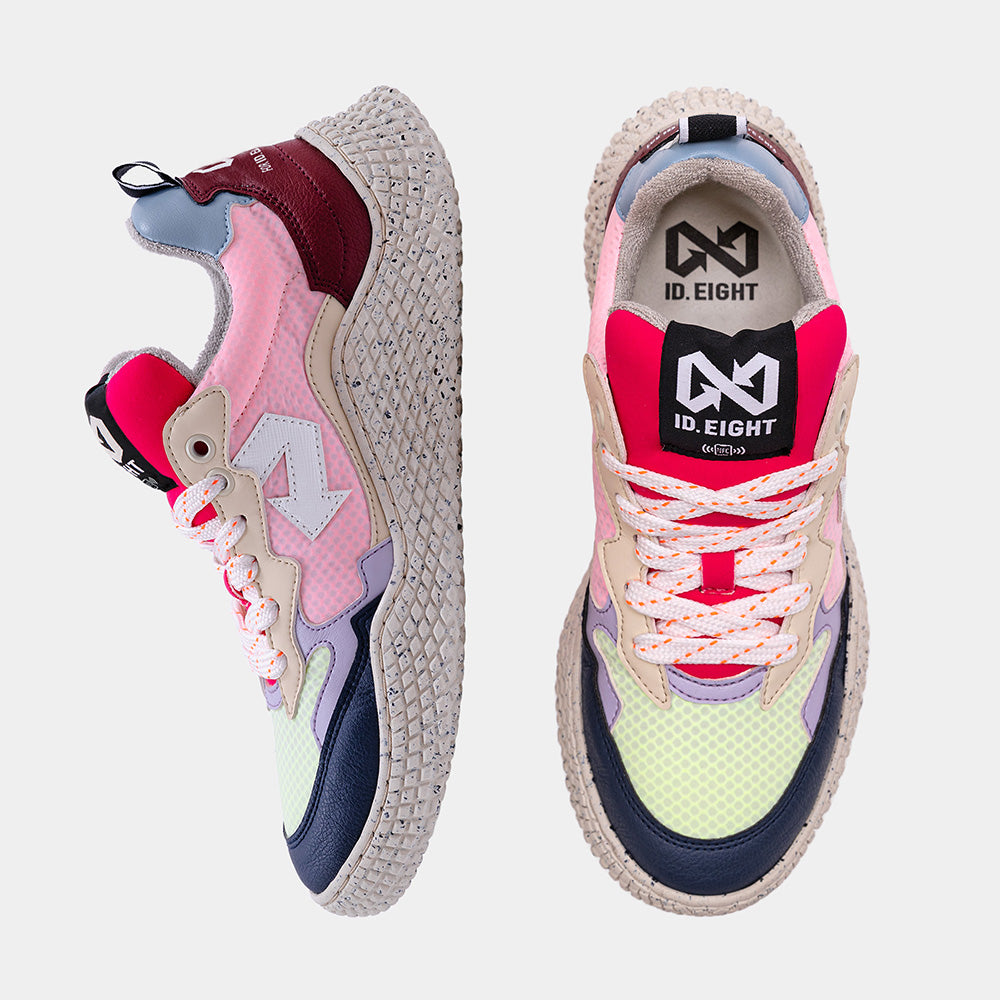  - ["Donna","Id.Eight","PE25","Scarpe","Scarpe sportive"] - Sneakers Id.Eight Hana Mix Orange - Lupis SRL