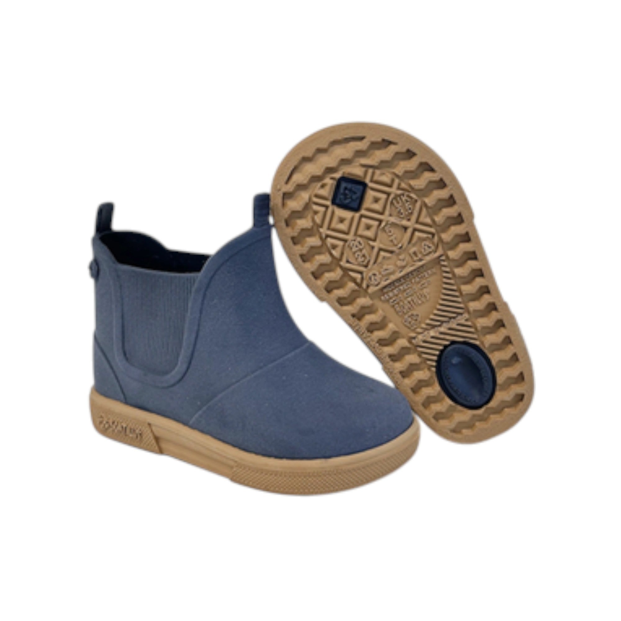 Ankle Boots Kids Boatilus Baby Bealty Brushed Gomma Navy Beige Beabrsh