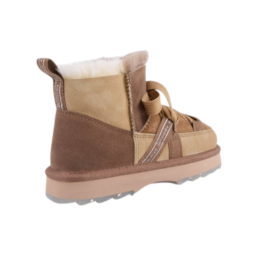  - ["Donna","Emu","FW25","Scarpe","Stivaletti"] - Stivaletti Donna Emu Blurred Micro Patchwork Mushroom W13195-MUSH - Lupis SRL