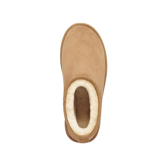 Stivaletti Donna Emu Stinger Micro -  Montone Gomma Chestnut W10937-CHES