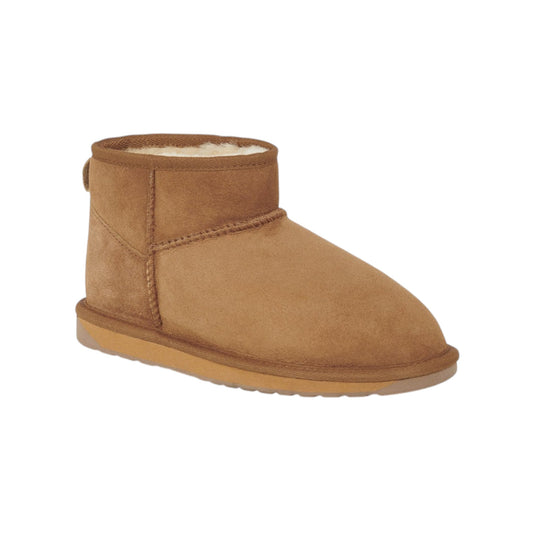 Stivaletti Donna Emu Stinger Micro -  Montone Gomma Chestnut W10937-CHES