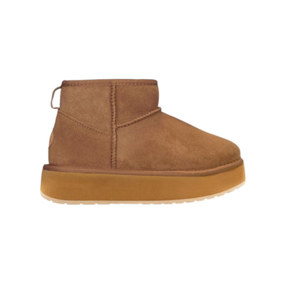 Emu Stinger Micro Flatform 2.0 Women's Ankle Boots Chestnut W13296-CHES