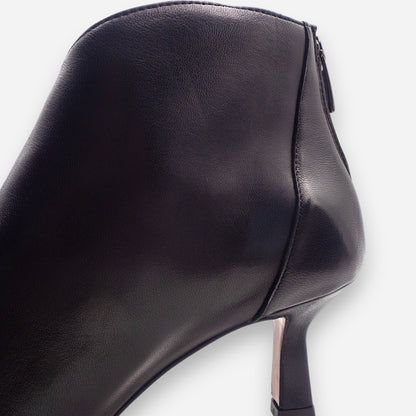 Stivaletti Donna Eva Picci Nappa Pelle Nero AMY