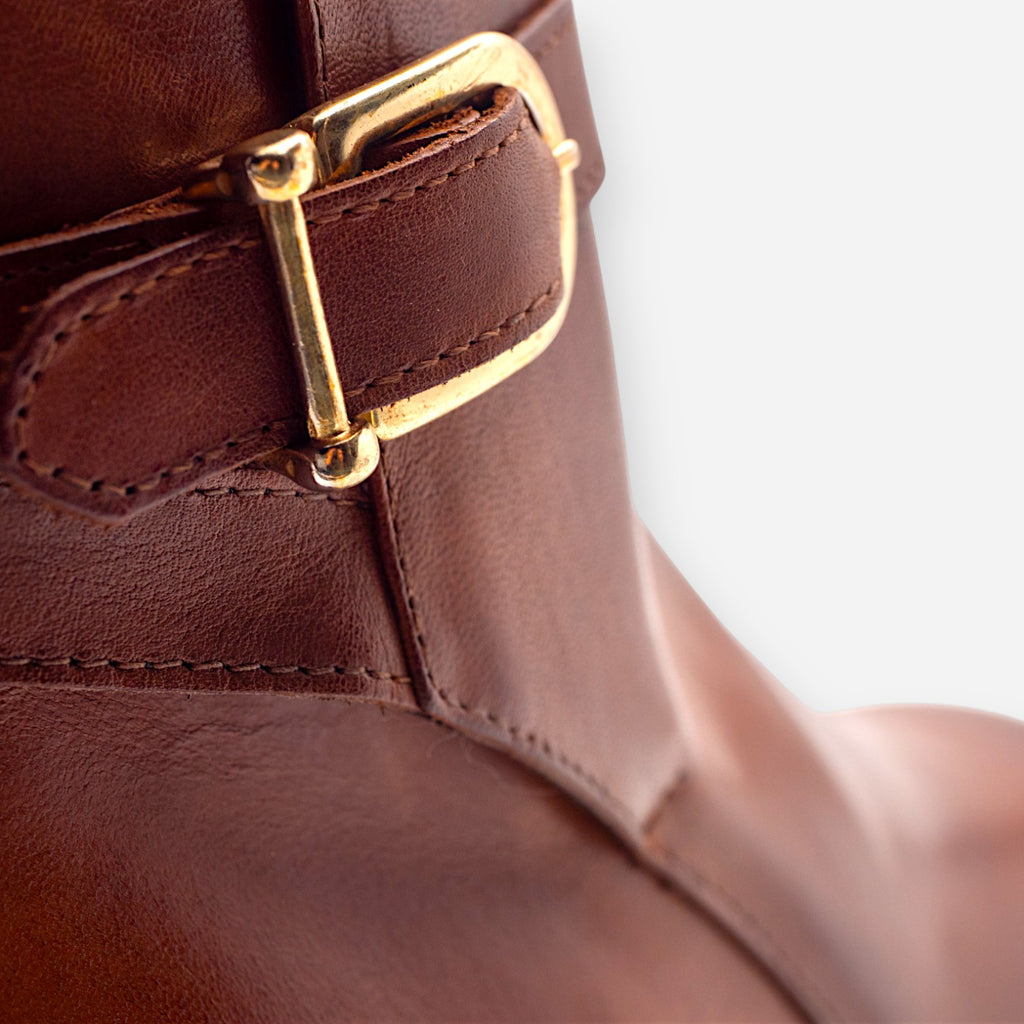 Stivaletti Donna Gianni Crasto Nature Pelle Tabacco 7690