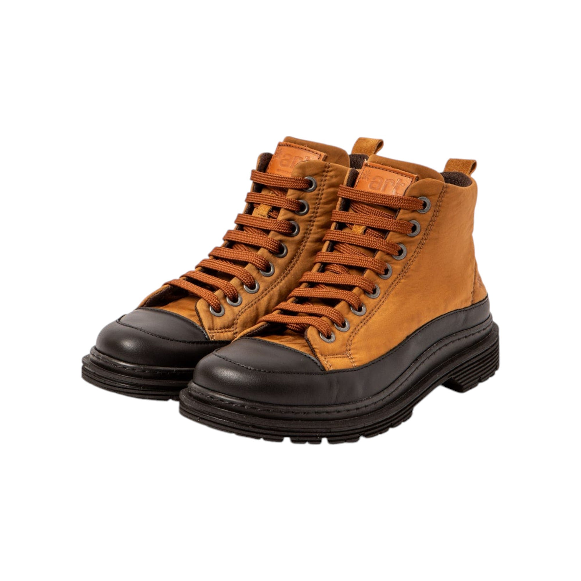  - ["Anfibi","Donna","FW25","Scarpe","Stivaletti","The Art Company"] - Stivaletti Donna The Art Company Nylon Cuero Nylon Black Birmingham 6403911300-1895 - Lupis SRL