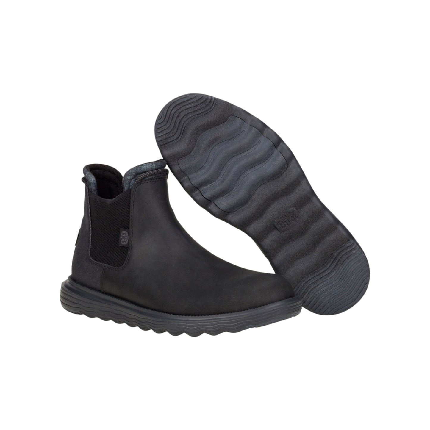  - ["FW25","HEYDUDE","Scarpe","Stivaletti","Uomo"] - Stivaletti HEYDUDE Branson Classic Black 42065-060 - Lupis SRL