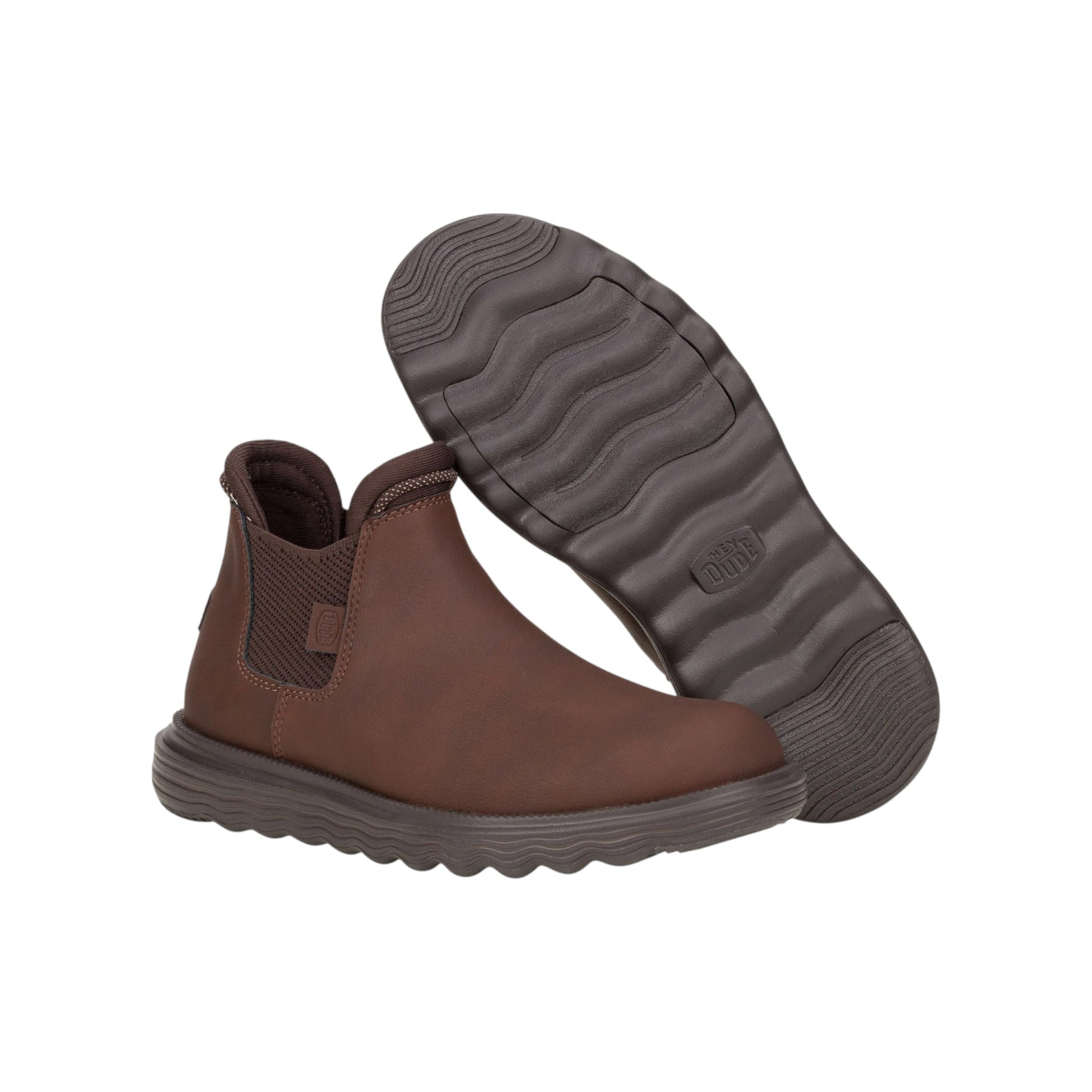  - ["Donna","FW25","HEYDUDE","Scarpe","Stivaletti"] - Stivaletti HEYDUDE Branson W Classic Brown 42659-206 - Lupis SRL