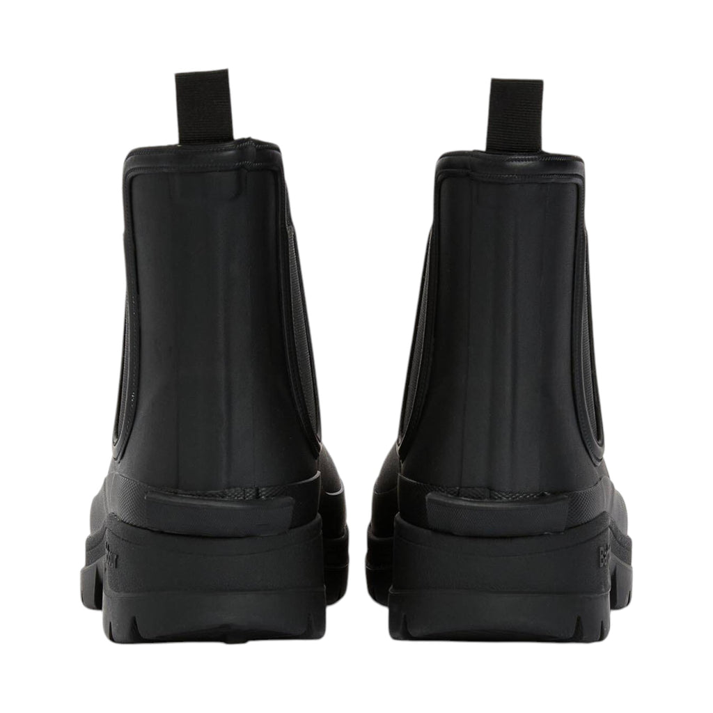 Barbour Men's Rubber Ninbus Wellington Boots in Black Cotton MRF0028