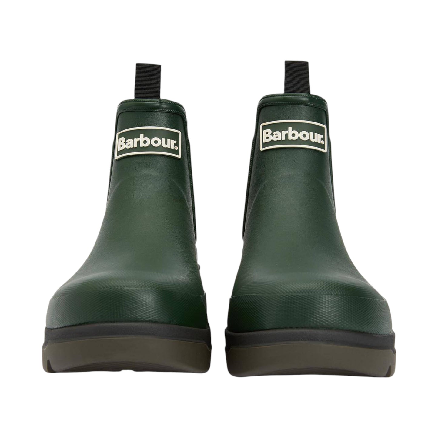 Stivaletti Uomo Barbour Rubber Ninbus Wellington Gomma Cotone Olive Mrf0028