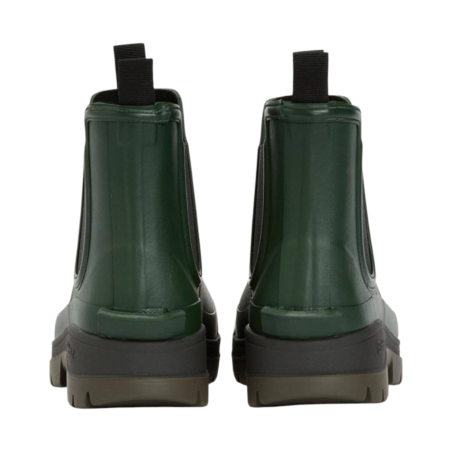 Stivaletti Uomo Barbour Rubber Ninbus Wellington Gomma Cotone Olive Mrf0028