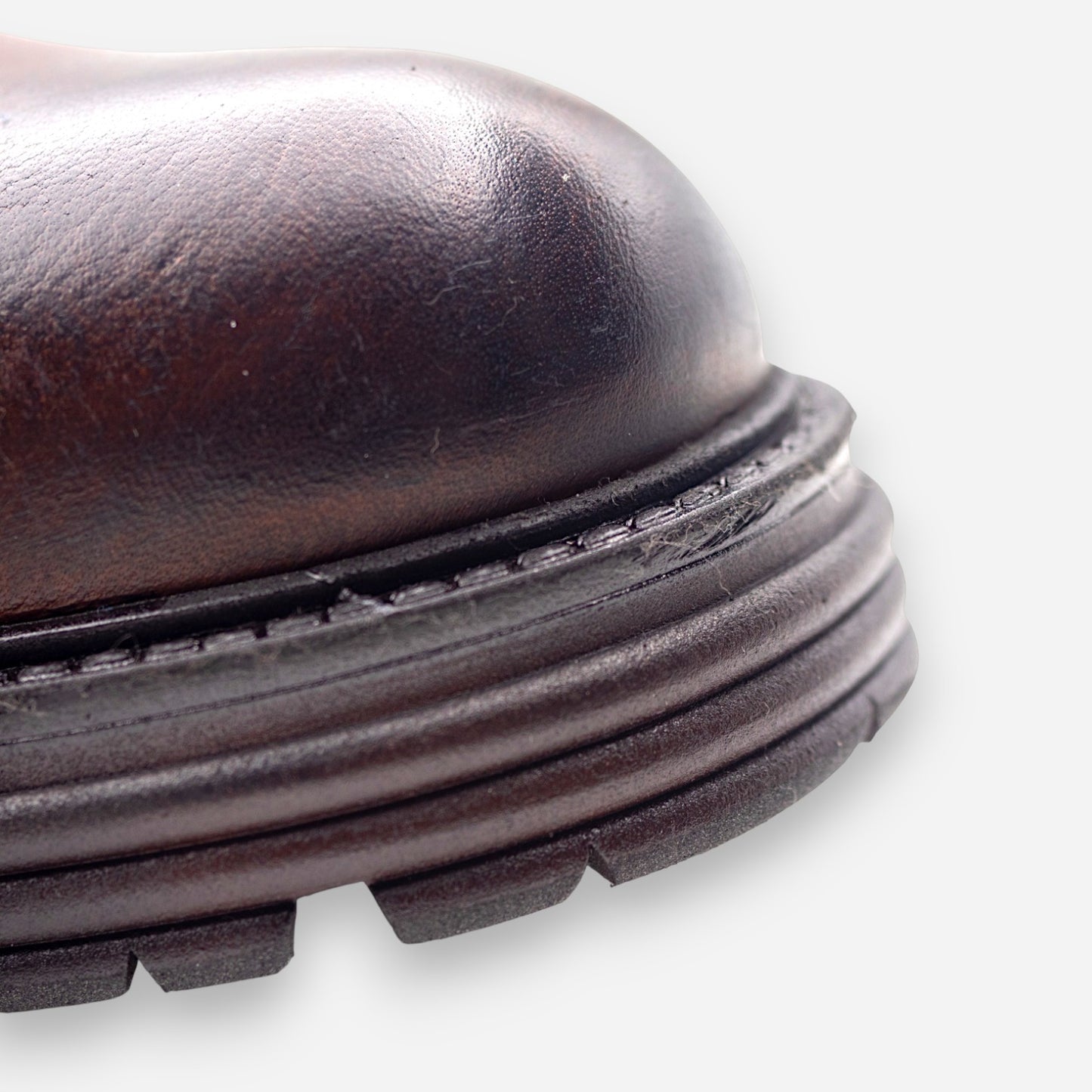 Stivaletti Uomo JP/DAVID Rag. Pelle Cacao BERLIN