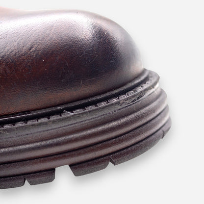 Stivaletti Uomo JP/DAVID Rag. Pelle Cacao BERLIN