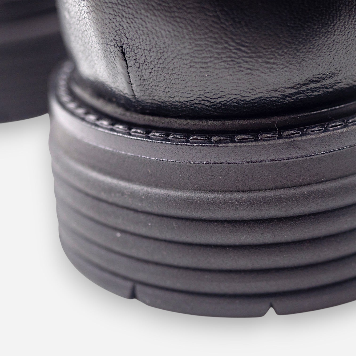 JP/DAVID Men's Ankle Boots in Black Leather BERLIN